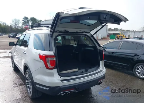 2018 Ford Explorer Platinum из США, поврежденный, VIN 1FM5K8HT5JGA38826